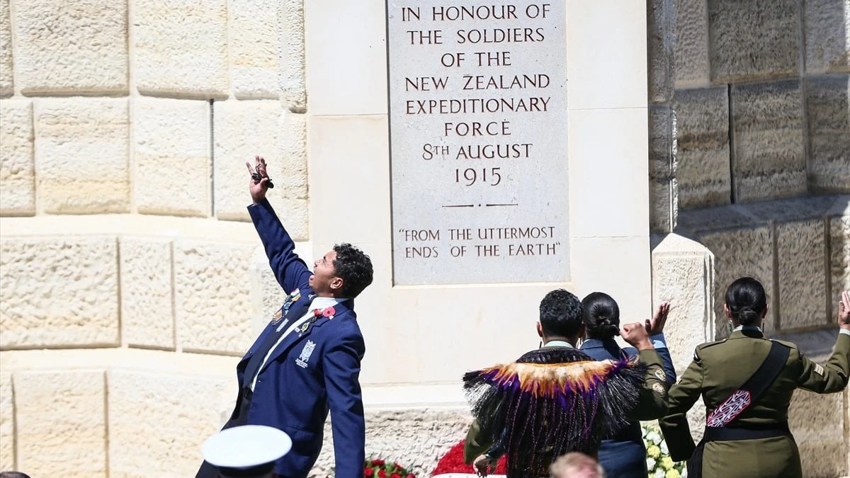 Çanakkale Yeni Zelanda Anıtı'nda Anzak Günü: Haka Dansı Törenle