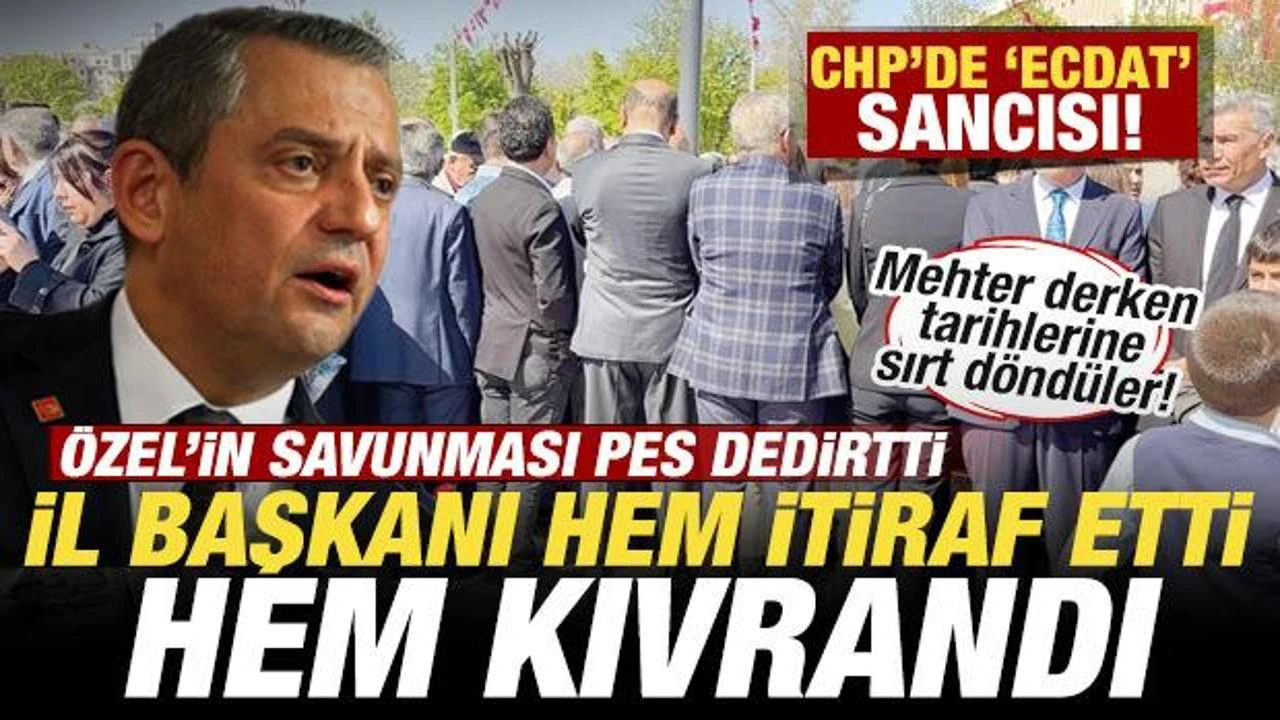 CHP Gaziantep İl Yönetimi'nden mehtere sırt çevirme tepkisi olayı