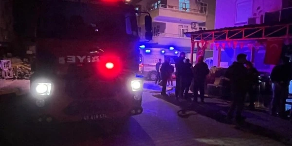 Muğla'da bisiklet tamirhanesinde yangın paniği
