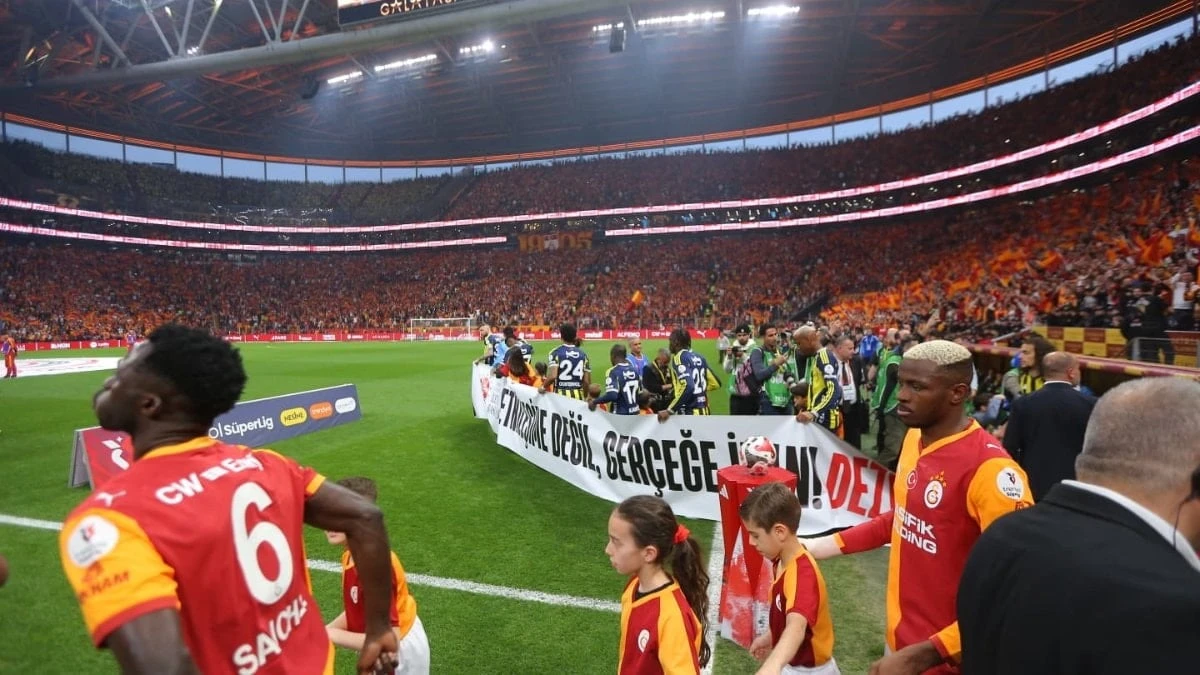 Derbide takımlar dezenformasyona karşı ortak duruş sergiledi