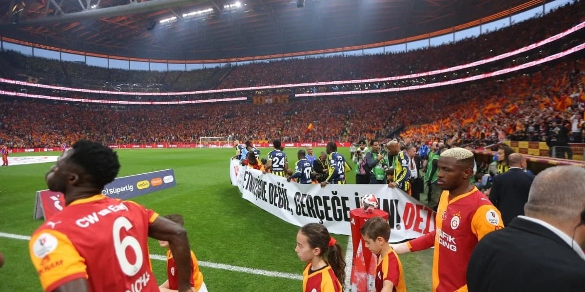 Derbide takımlar dezenformasyona karşı ortak duruş sergiledi