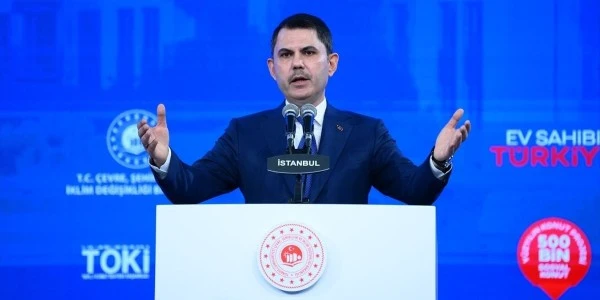 Murat Kurum: İstanbul'da 100 Bin Konutun Kura Çekimi Tamamlandı