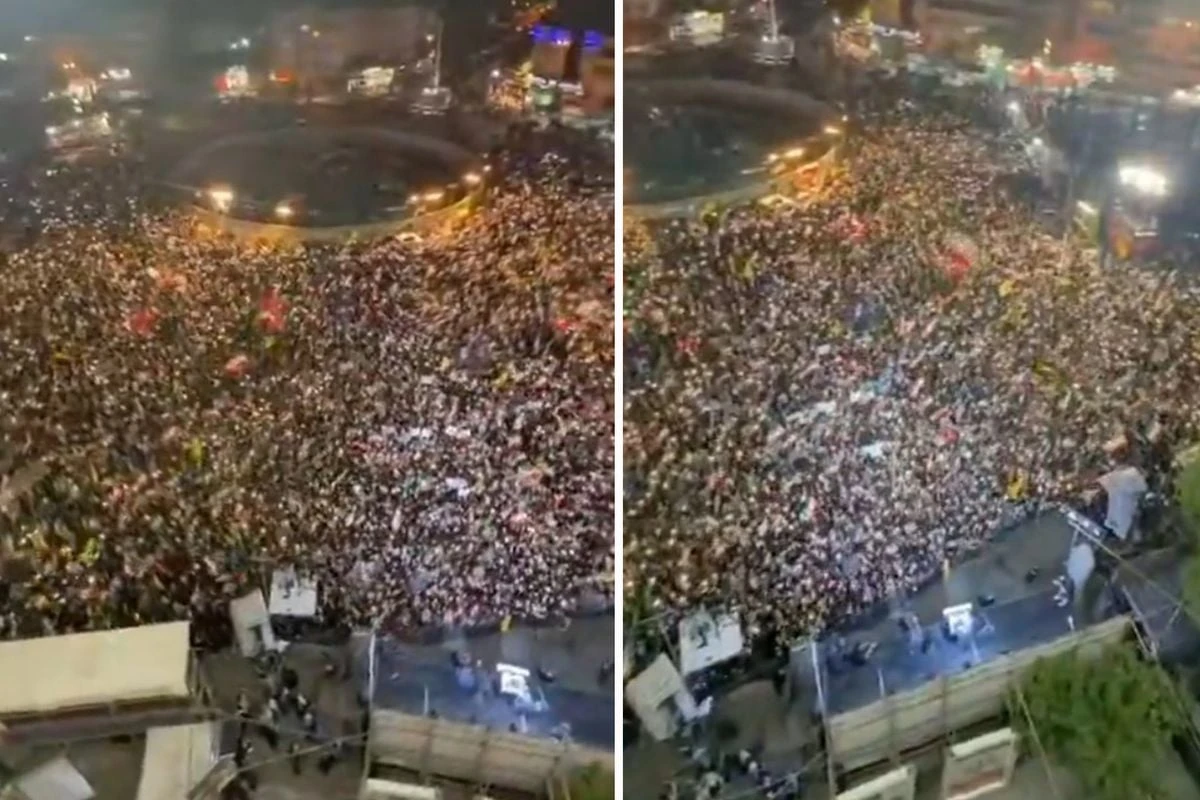 Tahran'da binler meydanlarda: Zafer kutlaması ve uyarı mesajı