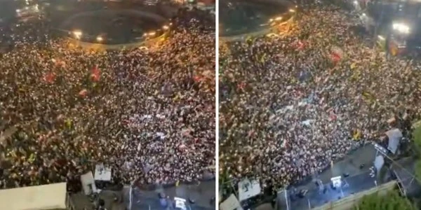 Tahran'da binler meydanlarda: Zafer kutlaması ve uyarı mesajı