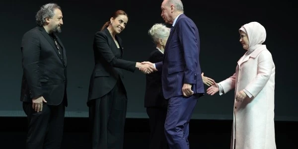 Cumhurbaşkanı Erdoğan 'Bir Adam Yaratmak' galasına AKM'de katıldı