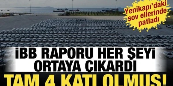 İBB faaliyet raporu tartışma yarattı: Araç sayısı 4 kata çıktı