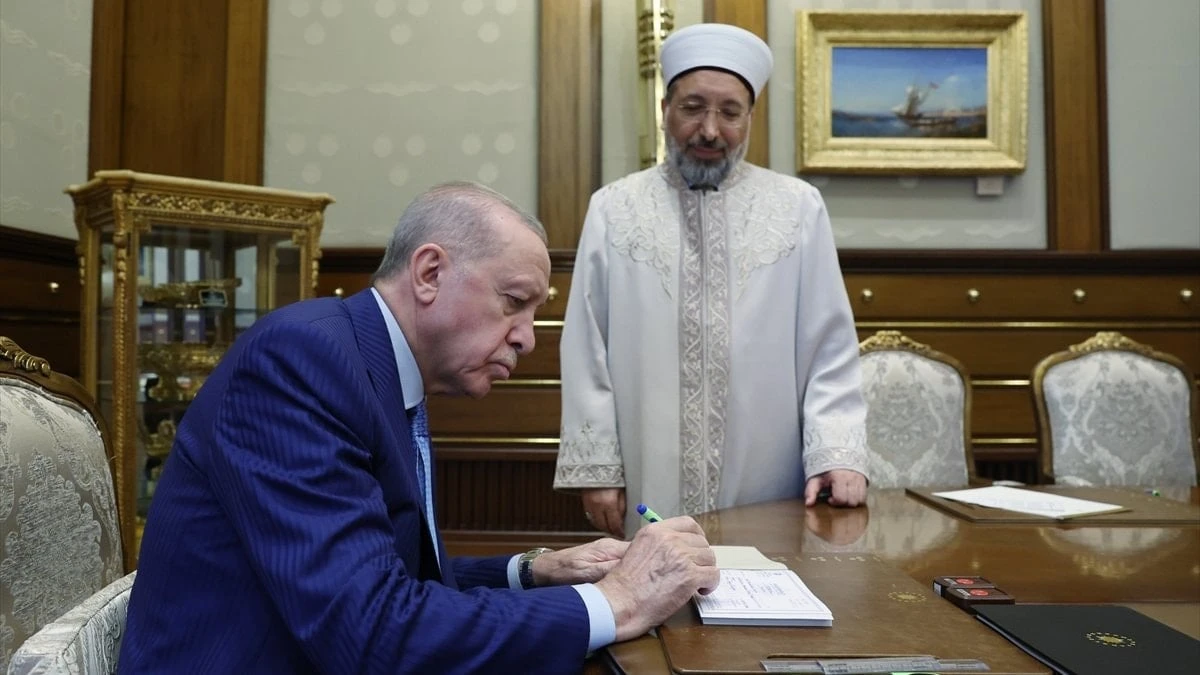 Cumhurbaşkanı Erdoğan kurban vekaletini Türkiye Diyanet Vakfı'na verdi