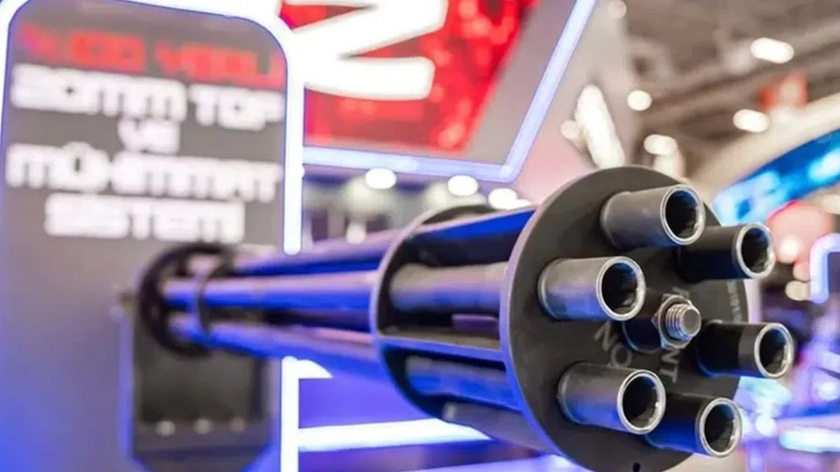 KAAN’a güç katacak 6 namlulu 20 mm top sistemi SAHA 2026'da sergilenecek