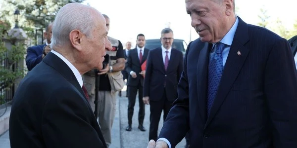 Erdoğan ile Bahçeli Beştepe'de görüştü: 'Terörsüz Türkiye' hedefi