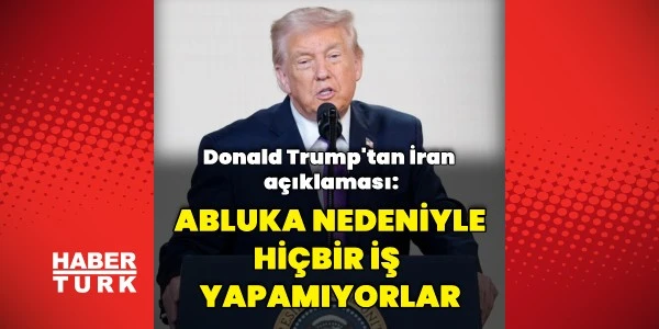 Trump: İran'a Karşı Yüzde 100 Etkili Abluka Uyguluyoruz
