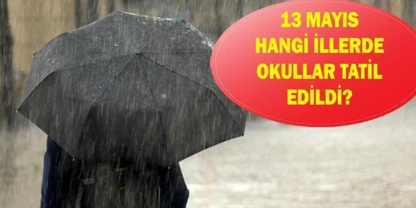 13 Mayıs'ta Samsun'da okullar var mı? Havza'da 3 okul tatil edildi