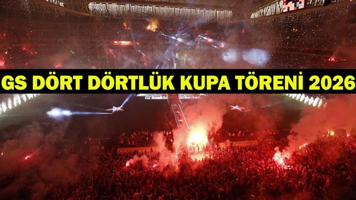 Galatasaray 'Dört Dörtlük Gece' kupa törenini 15 Mayıs'ta yapıyor
