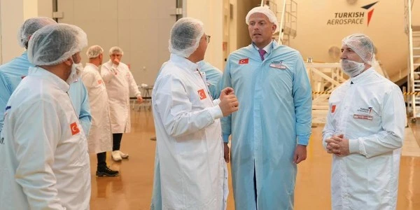 Belçika Savunma Bakanı Theo Francken'in TUSAŞ Ziyareti