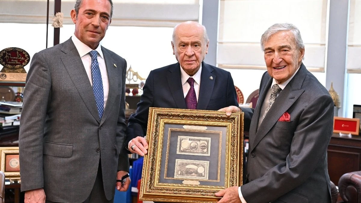 Koç ailesinden Bahçeli'ye ziyaret: 100. yıl daveti