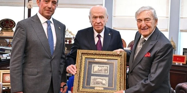 Koç ailesinden Bahçeli'ye ziyaret: 100. yıl daveti