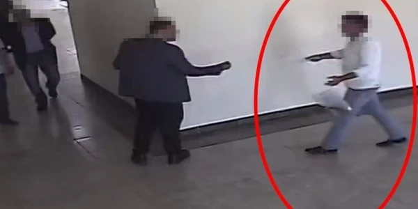 Sivrihisar'da başkana yumruklu saldırı: şüpheli tutuklandı