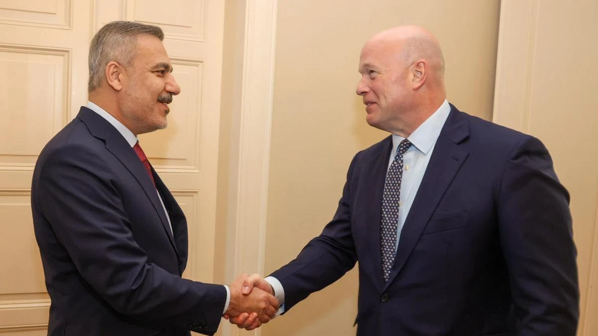 Hakan Fidan ile Matthew Whitaker İstanbul'da görüştü