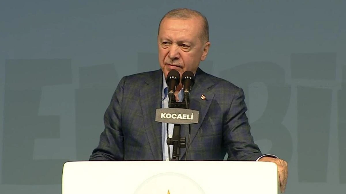 Erdoğan: Her alanda yıldızı yükselen, gücü hissedilen bir Türkiye var