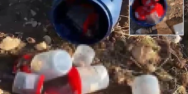 Şanlıurfa'da Yeni Mezarlık'ta plastik varilde 21 cenin bulundu
