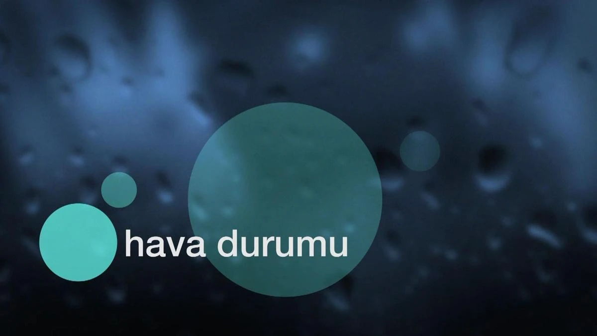 Marmara ve Ege'de sağanak etkili, iç kesimler bulutlu hava