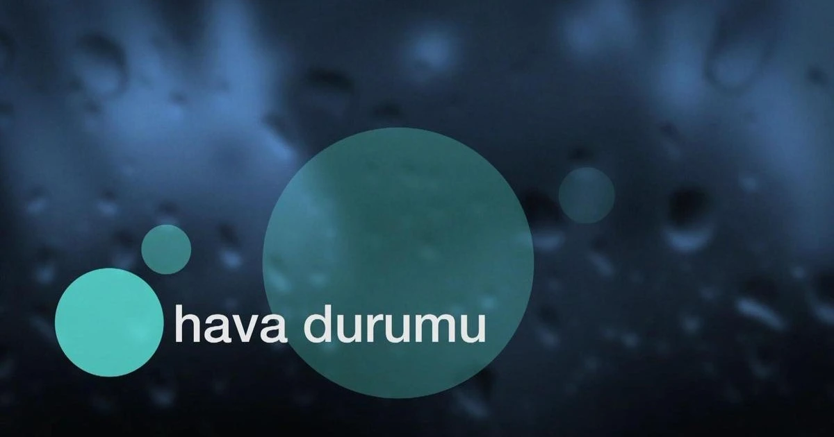 Marmara ve Ege'de sağanak etkili, iç kesimler bulutlu hava