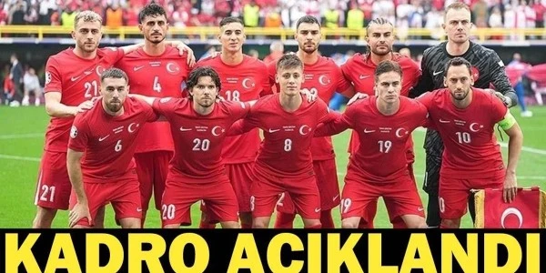 A Milli Takımın 2026 Dünya Kupası geniş kadrosu açıklandı
