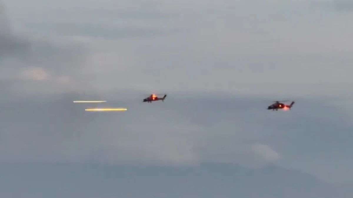 ATAK Helikopterleri EFES-2026 Tatbikatında Hedefleri Tam Vurdu
