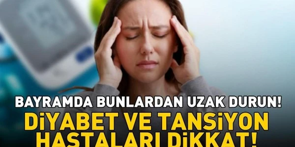 Diyabet ve Hipertansiyon Hastalarına Kurban Bayramı Uaramı