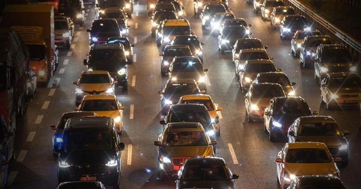 Kurban Bayramı'nda Sakarya otoyollarında trafik durma noktasında