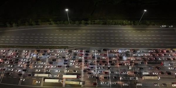 Kurban Bayramı tatili otoyollarda yoğunluk oluşturdu