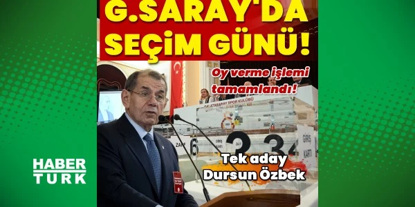 Galatasaray'da olağan seçimli genel kurul bugün: Tek aday Özbek