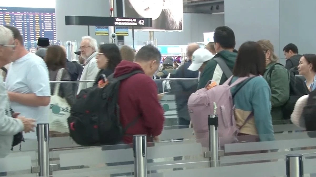 Kurban Bayramı'nda İstanbul Havalimanı'nda yoğunluk