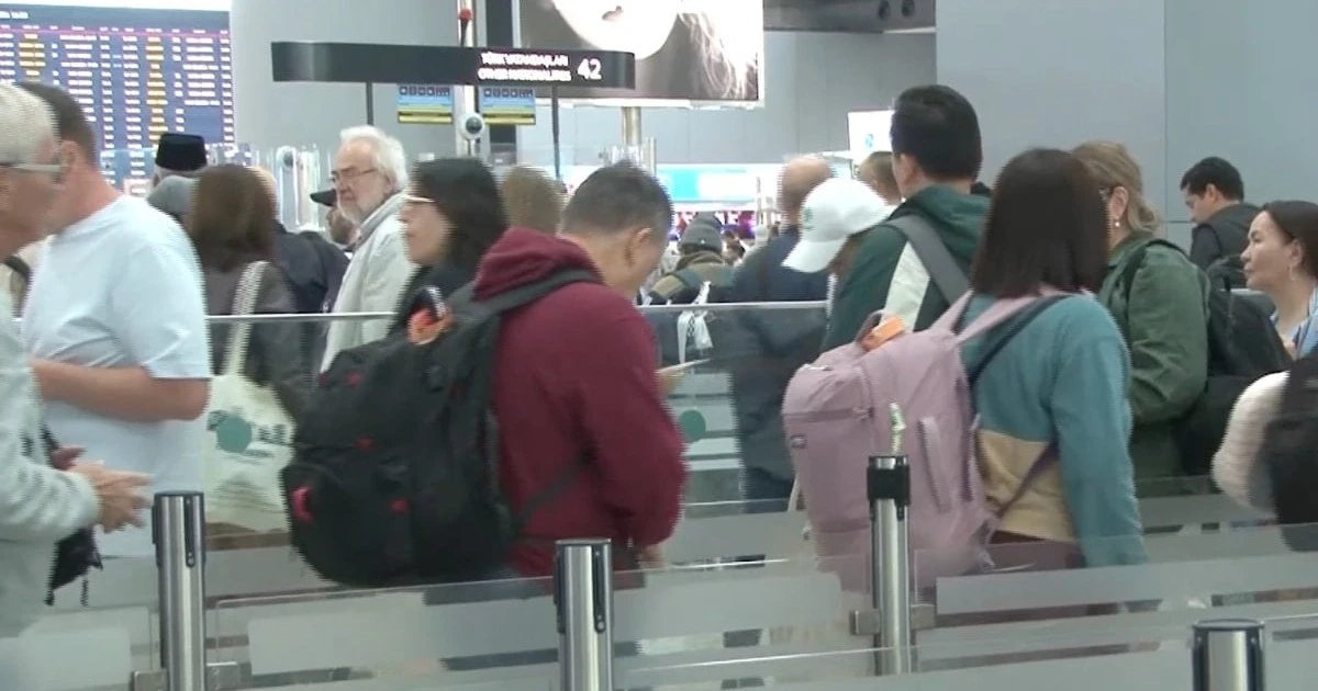 Kurban Bayramı'nda İstanbul Havalimanı'nda yoğunluk