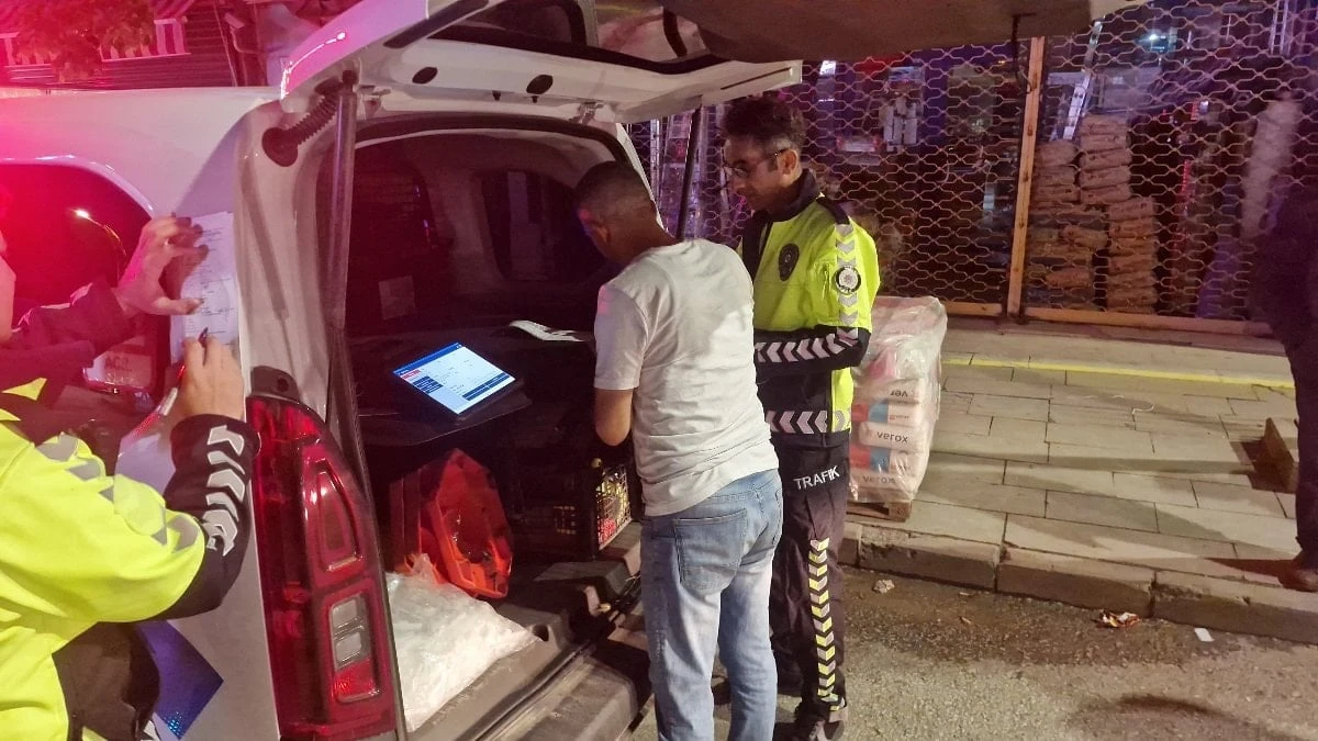 Çorum Alaca'da trafik denetiminde sürücülere 150 bin TL ceza