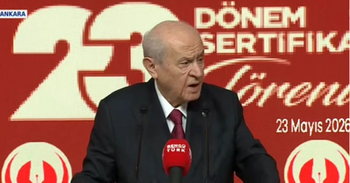 Bahçeli: Siyaset çıkar yarışı değil, Terörsüz Türkiye hedefi