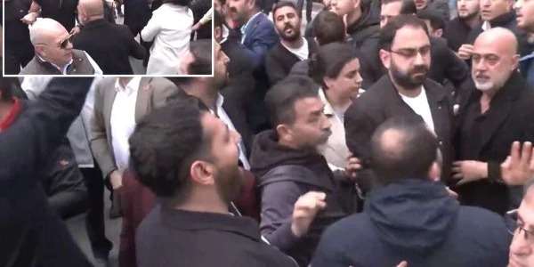 CHP Genel Merkezi'nde tahliye iddiası sonrası arbede