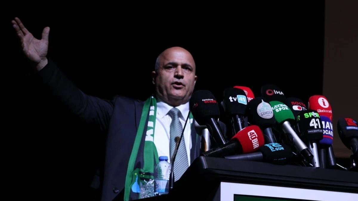 Recep Durul yeniden Kocaelispor Başkanı seçildi — Yönetim listesi
