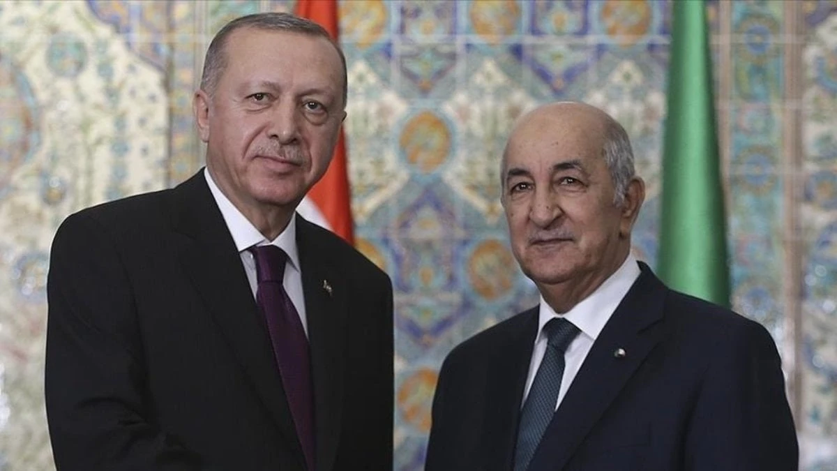 Erdoğan ile Cezayir Cumhurbaşkanı Tebbun telefon görüşmesi yapıldı