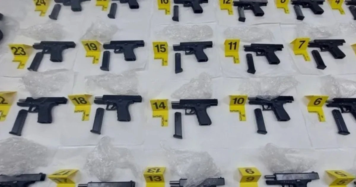 Gümülcine'de 25 tabanca ele geçirildi; Türk suç örgütleri hedefte