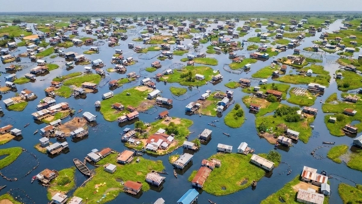 Ganvié: Sokakları sudan, araçları kanodan eşsiz köy