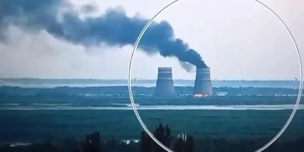 Zaporijya Nükleer Santrali yakınlarına İHA saldırısı bildirildi