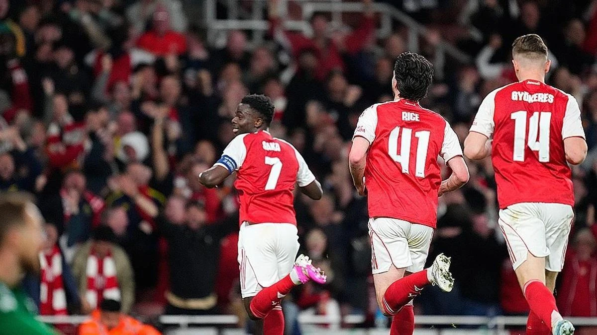 Arsenal, Atletico'yu 1-0 yenip Şampiyonlar Ligi finaline çıktı