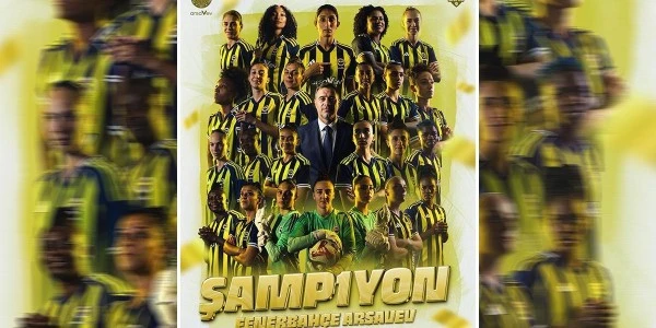 Kadın Futbol Süper Ligi'nde şampiyon Fenerbahçe arsaVev oldu