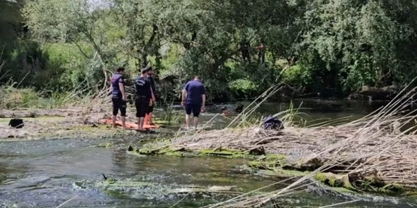 Balıkesir'de 14 yaşındaki çocuk Bigadiç yolunda çayda boğuldu