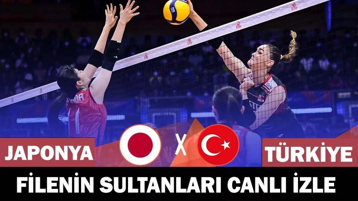 Filenin Sultanları Osaka'da Japonya ile kritik VNL maçında