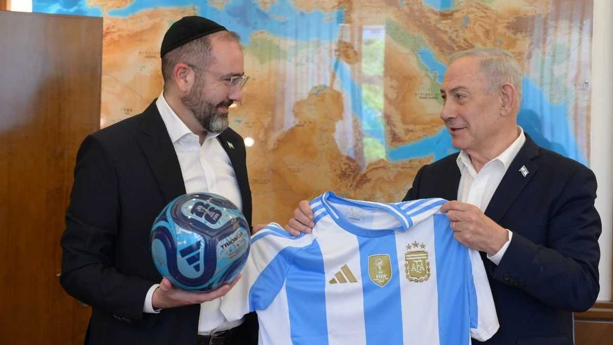 Netanyahu'dan Dünya Kupası finali öncesi Arjantin'e destek mesajı