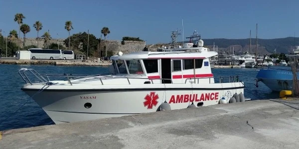 Türk sağlık ekipleri Yunan adalarında üç hastanın yardımına koştu