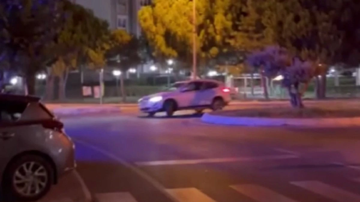 Büyükçekmece'de gecenin drifti 363 bin liralık cezaya yol açtı