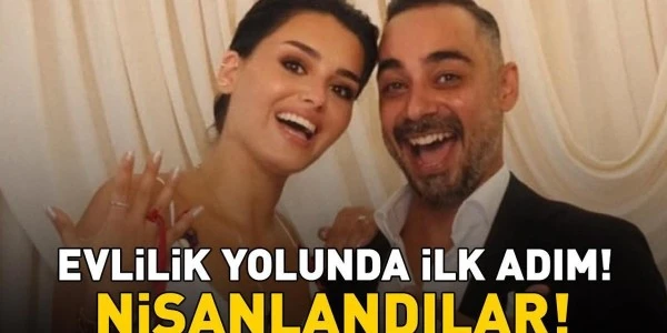 Olgun Toker ile Yağmur Karakılınç sade törenle nişanlandı