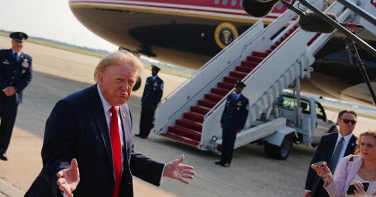 Trump'ın Air Force One değişikliğinin nedeni: Suikast ihbarı